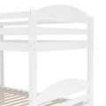 Twin L Shaped Bunk Bed With Trundle White Old Sku:Lp000024Aak White Solid Wood