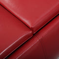 Mansfield Ottoman Red Pu