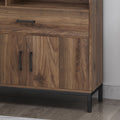 Cube Unit Bookcase Walnut Mdf