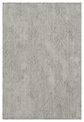 Sunshine Gc Har2012 Silver 2 Ft. 7 In. X 7 Ft. 3 In. Indoor Outdoor Area Rug Silver Polyester Polypropylene