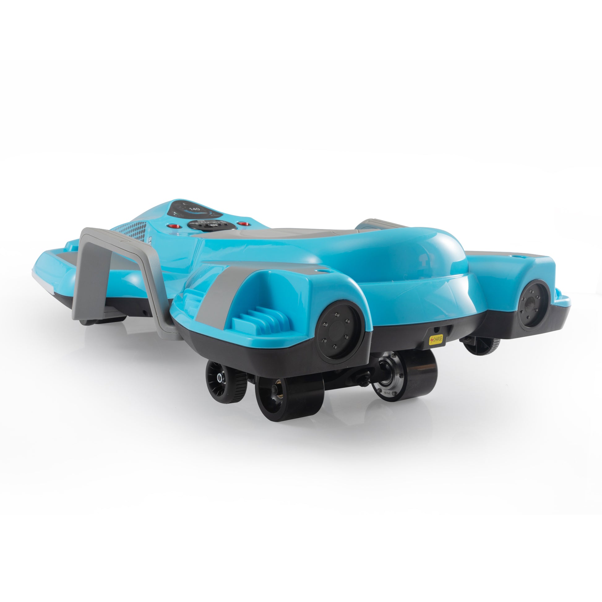 Electric Kids Racing Car With Music And Lights, Blue Blue 100 149 Lbs Polypropylene