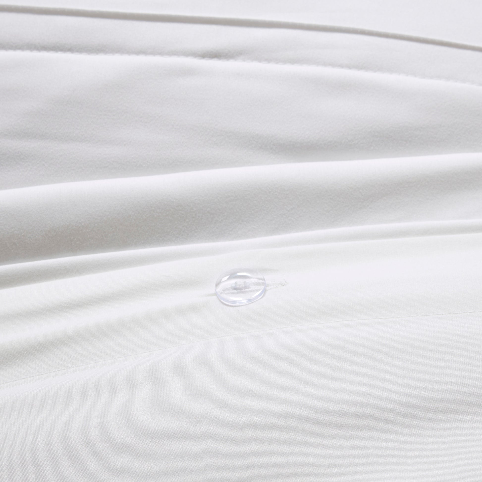 4 Piece 2 In 1 Duvet Set Queen White Cotton