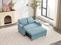 Futon Chair Bed Convertible Chair 3 In 1 Pull Out Sleeper Chair Beds With Usb Ports,Wear Resistant And Anti Scratch, Armchair Bed Sleeper For Living Room Green Tech Cloth Green Foam Tech Cloth 2 Seat