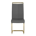 Table And Chair Set,Modern Minimalist Rectangular Dining Table, 0.4 Inch Thick, With A Black Imitation Marble Pattern Desktop And Black Mdf Legs. Comfortable Pu Seats,Perfect For Dinner, Meet Grey Black Seats 4 Mdf Glass