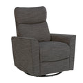 Soho Swivel Glider In Dark Grey Dark Grey Fabric