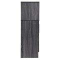 Wine & Bar Cabinet Grey Particle Board