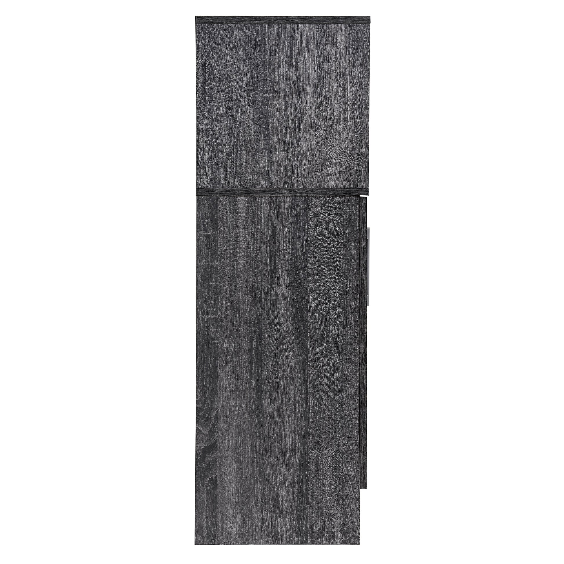 Wine & Bar Cabinet Grey Particle Board