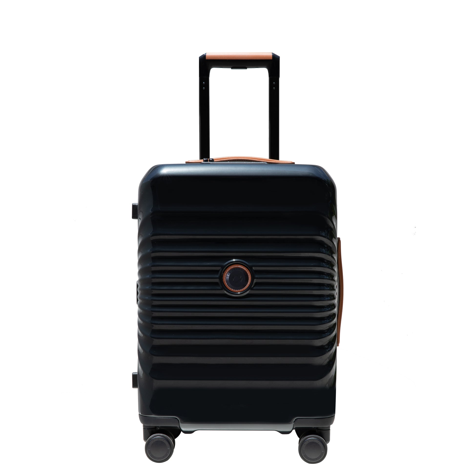 28" Luggage Lightweight Suitcase Tsa Lock Usb Port Luggage Wheel Lock Artificial Leather Top Handle Spinner Wheels Black Black Abs Pc