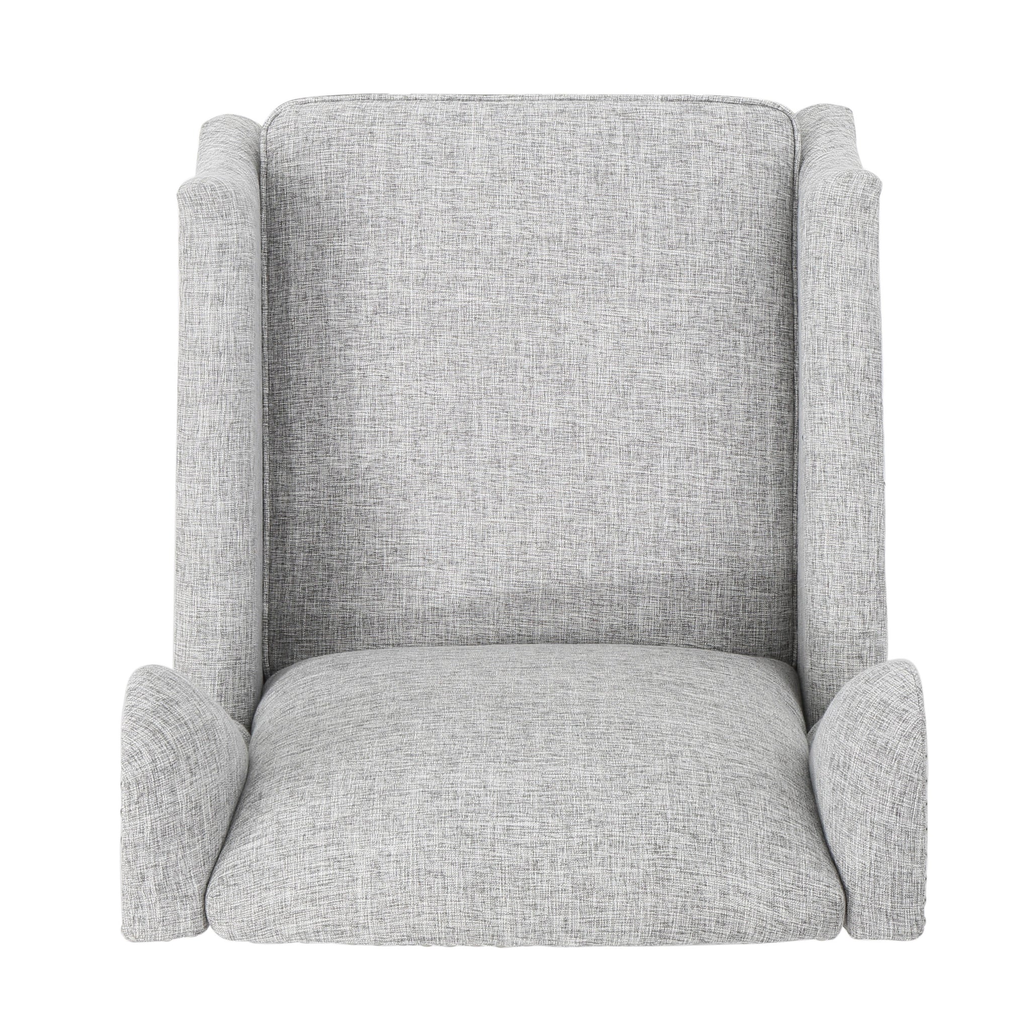 Recliner Light Grey Fabric