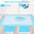 Super Absorbent Waterproof Dog And Puppy Pet Training Pad, Housebreaking Pet Pad,Blue 22