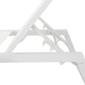 Myers Chaise Lounge Mp2 White Metal Mesh