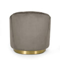 Arm Chair Grey Velvet