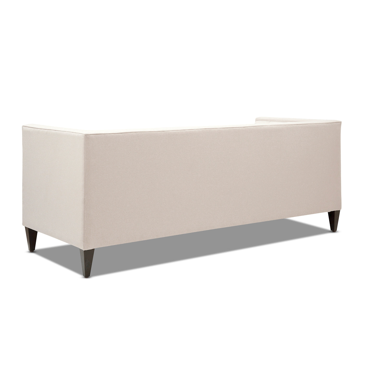Jack 84" Modern Tuxedo Tufted Sofa, Sky Neutral Beige Polyester Beige Foam Polyester 3 Seat
