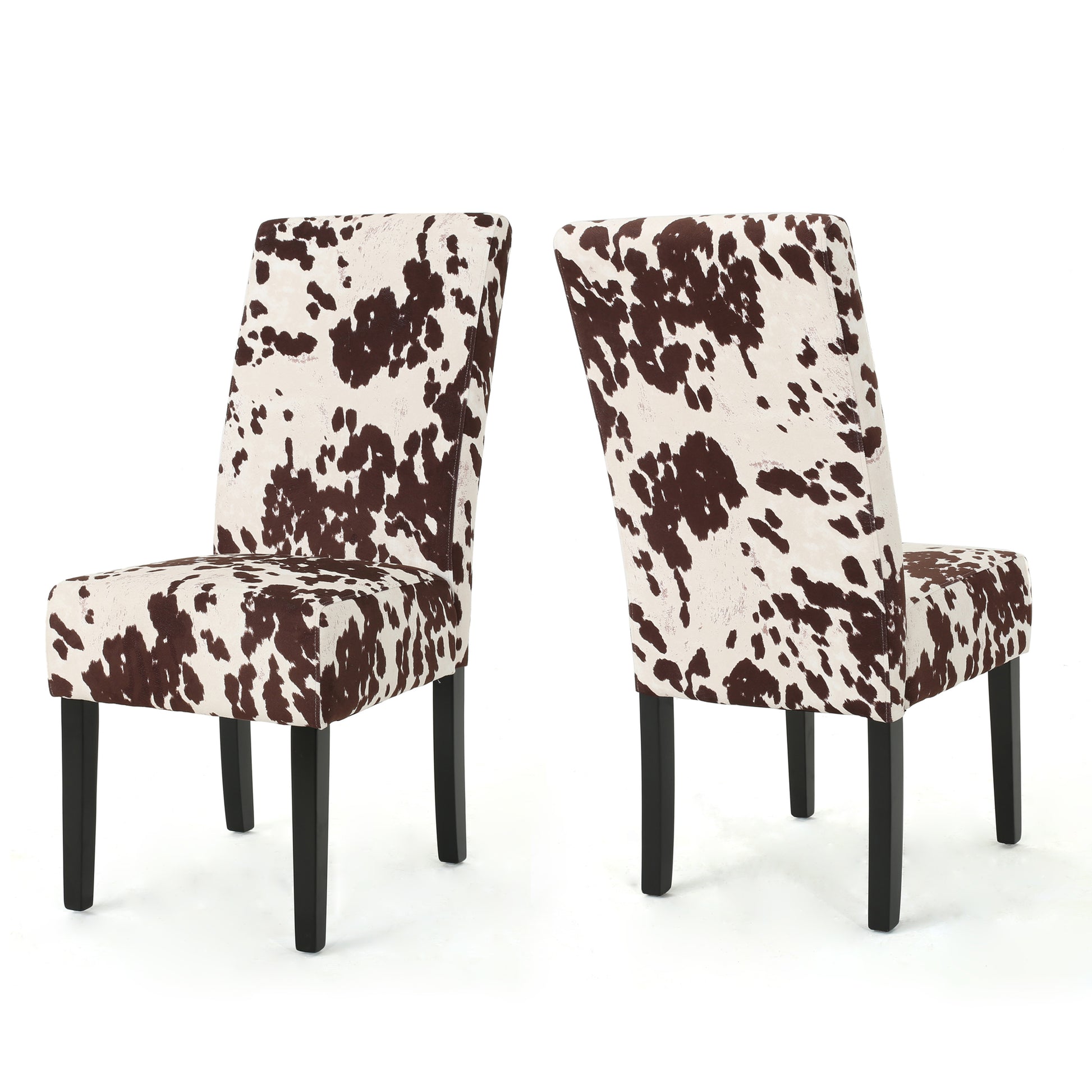 Dining Chair Mp2 Set Of 2 Beige Velvet