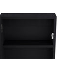 Medicine Cabinet Sanford, Bathroom, Black Black Particle Board Engineered Wood