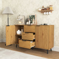 Sideboard Buffet Cabinet With Storage, Wood Coffee Bar Cabinet, 47.2