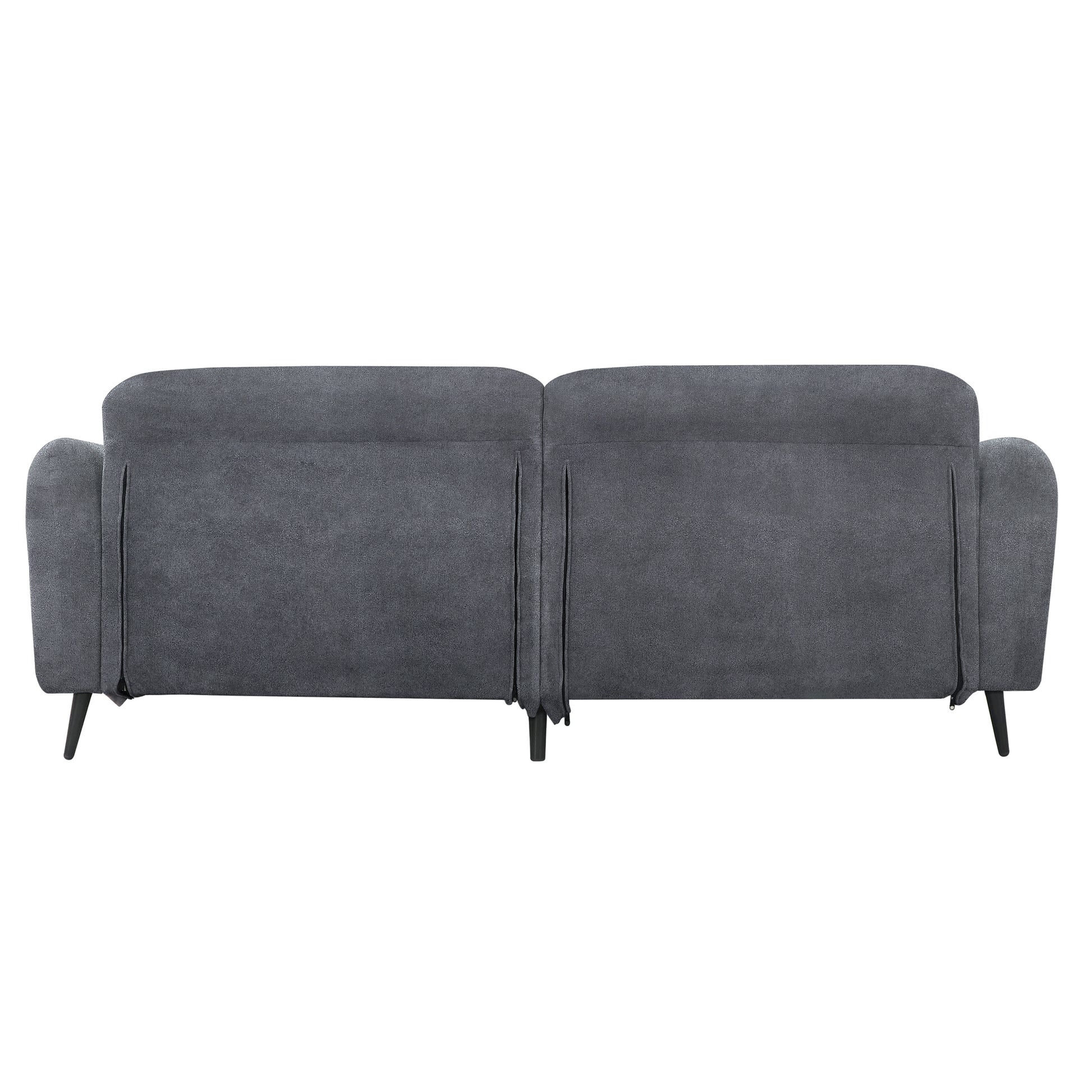 83.9''Upholstered Sofa For Living Room, Bedroom, And Apartments Grey Polyester 2 Seat