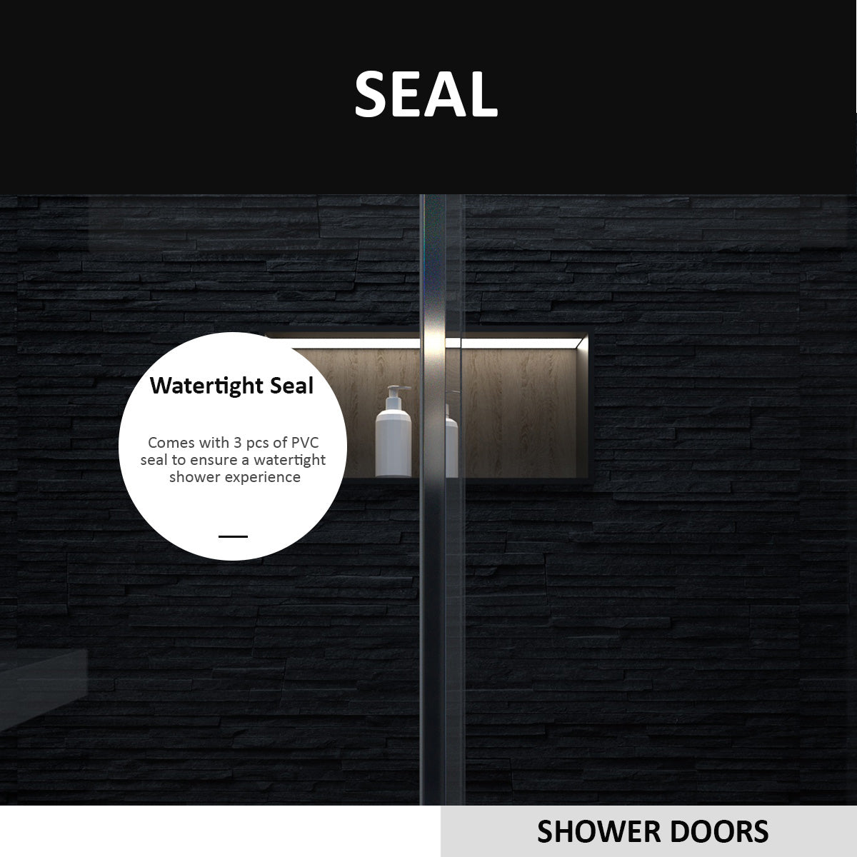 Frameless Sliding Shower Door 58 60 In. W X 76 In. H, Bathroom Sliding Door With 5 16" Clear Tempered Glass, Brushed Nickel Finish, Designed For Smooth Door Closing Brushed Nickel Stainless Steel