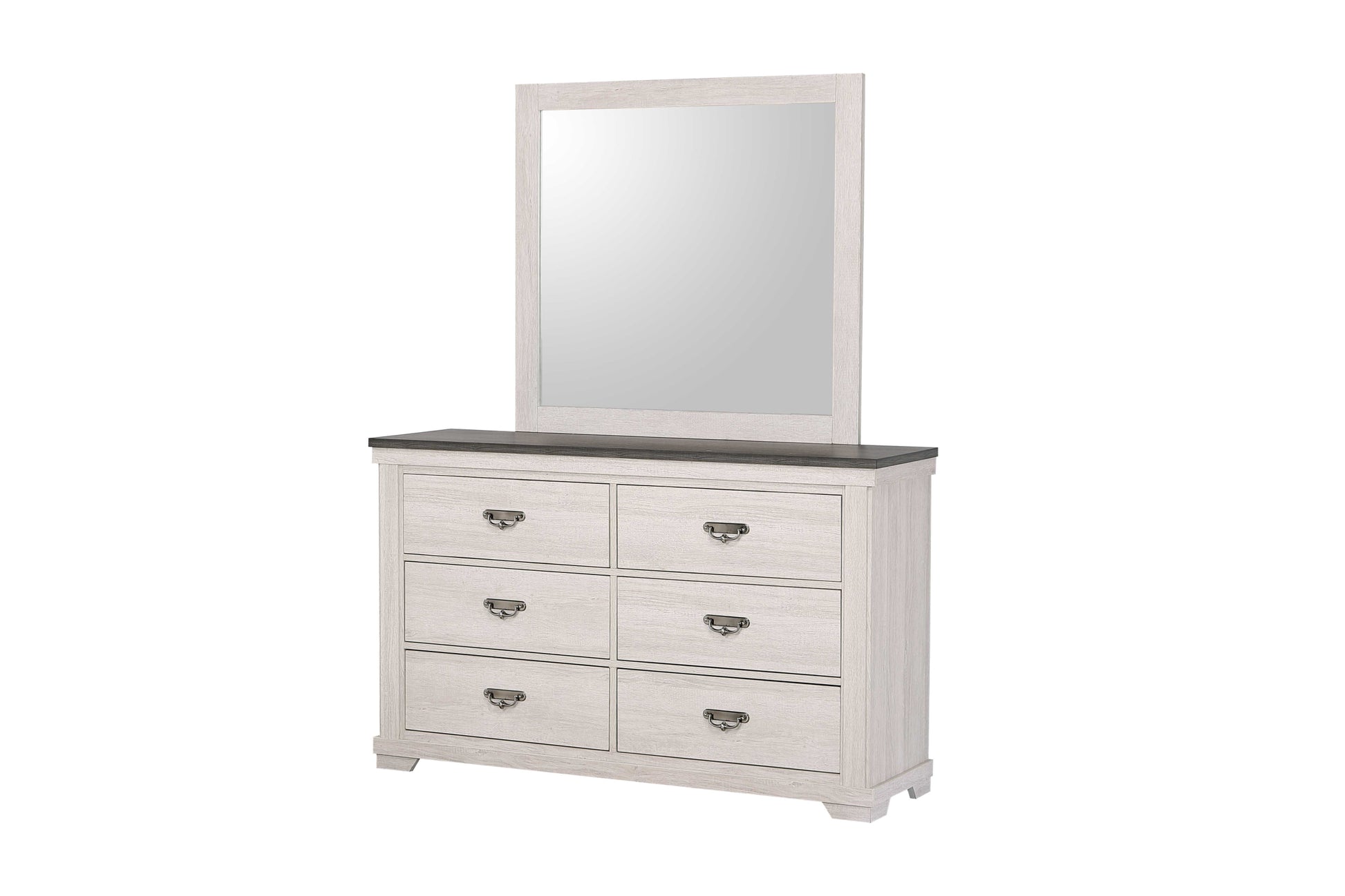 Leighton Dresser White White Wood