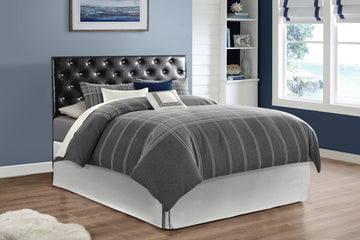 Super Nova G0132 Qhb Queen Bedblack Black Foam Pu