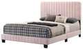 Lodi G0406 Kb Up King Bedpink Pink Foam Velvet