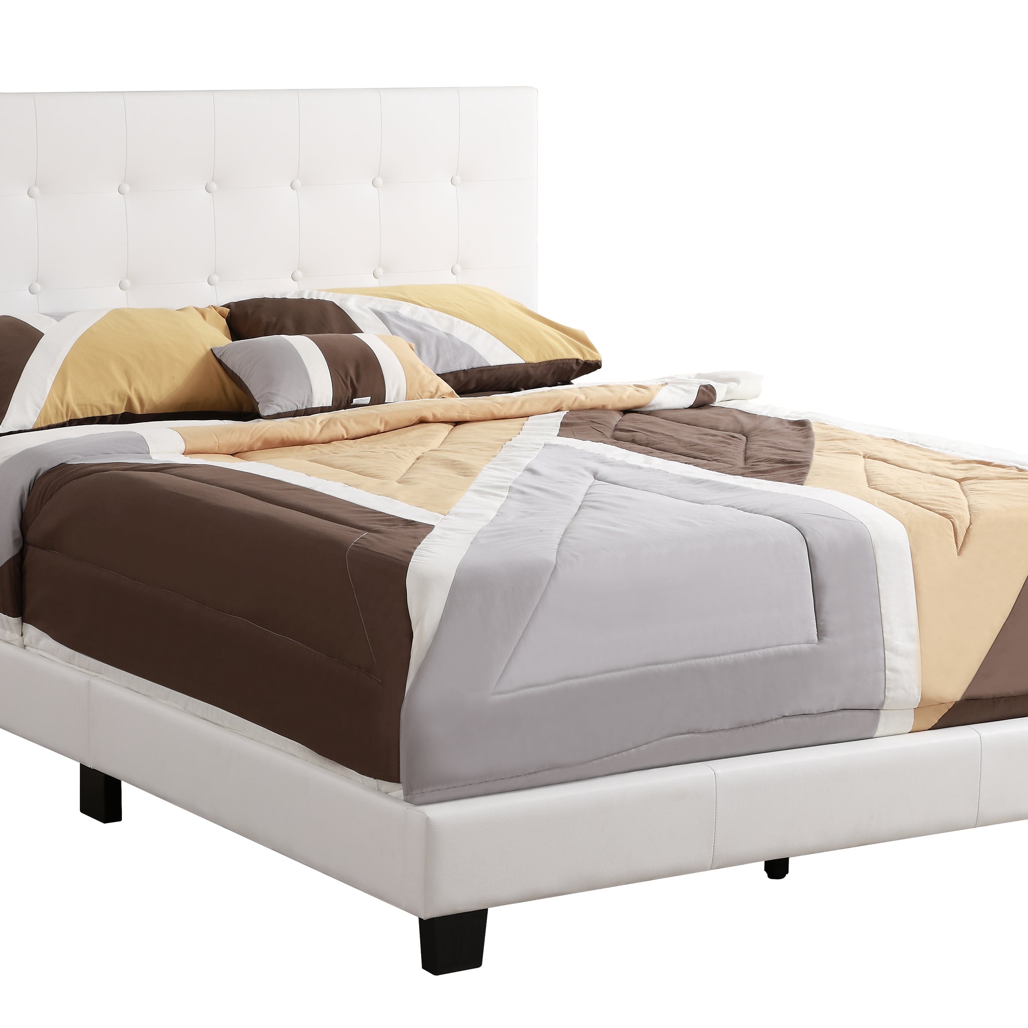 Caldwell G1305 Fb Up Full Bedwhite White Foam Pu