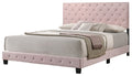 Suffolk G1406 Kb Up King Bedpink Pink Foam Velvet