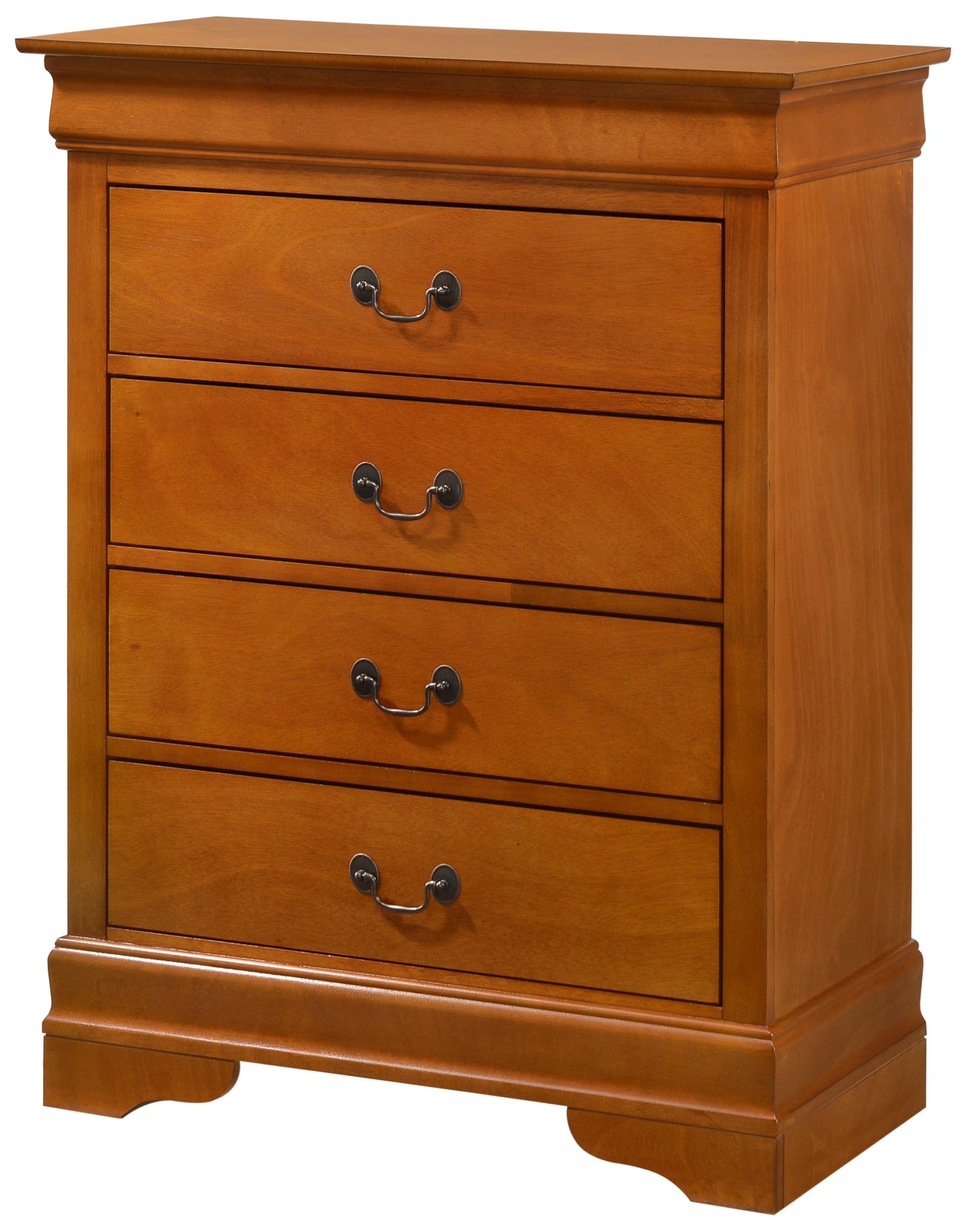 Louis Phillipe G3160 Bc 4 Drawer Chestoak Oak Particle Board