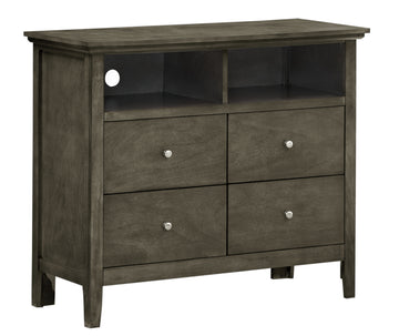 Hammond G5405 Tv Media Chestgray Gray Particle Board
