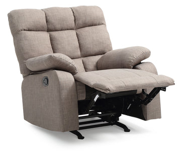 Cindy G555 Rc Rocker Reclinergray Gray Foam Fabric