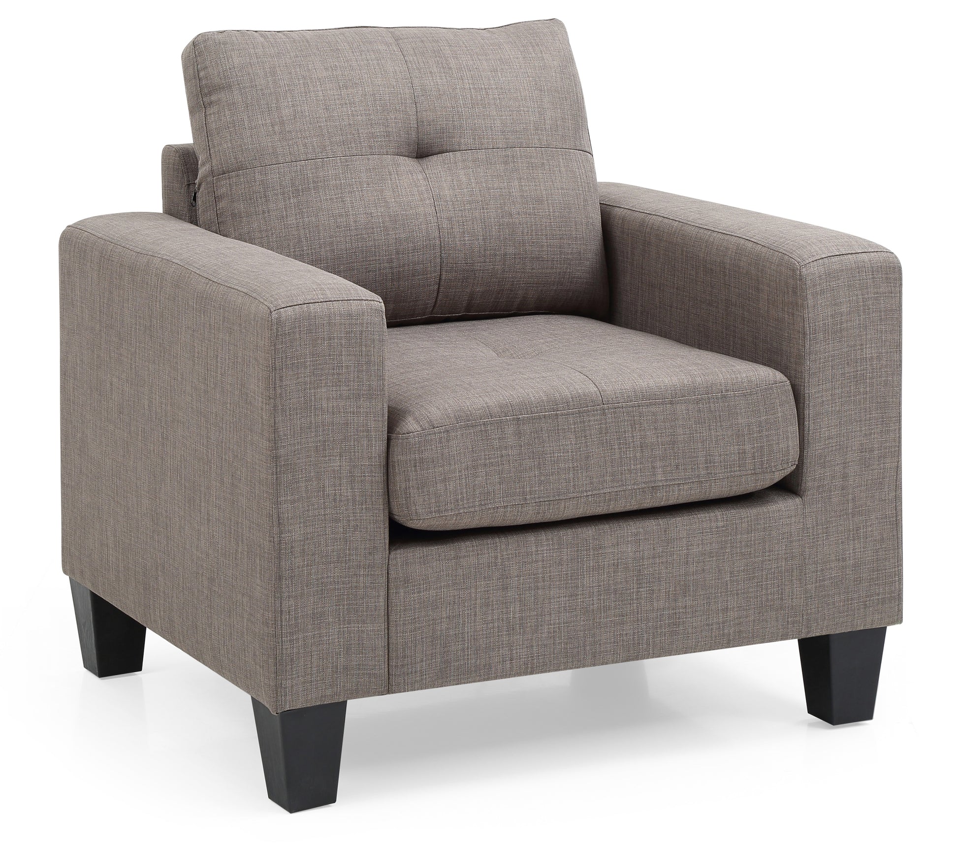 Newbury G579A C Newbury Club Chairgray Gray Foam Fabric