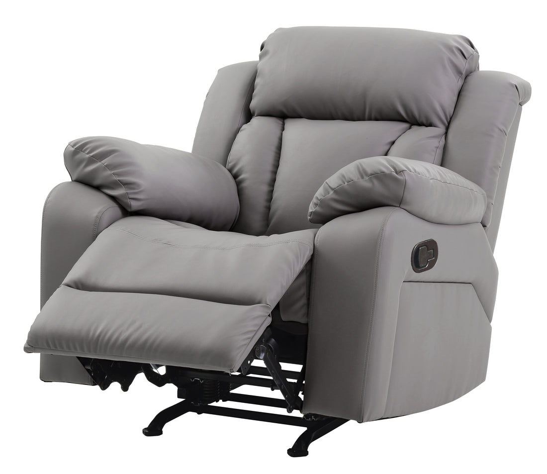 Daria G681 Rc Rocker Reclinergray Gray Foam Pu