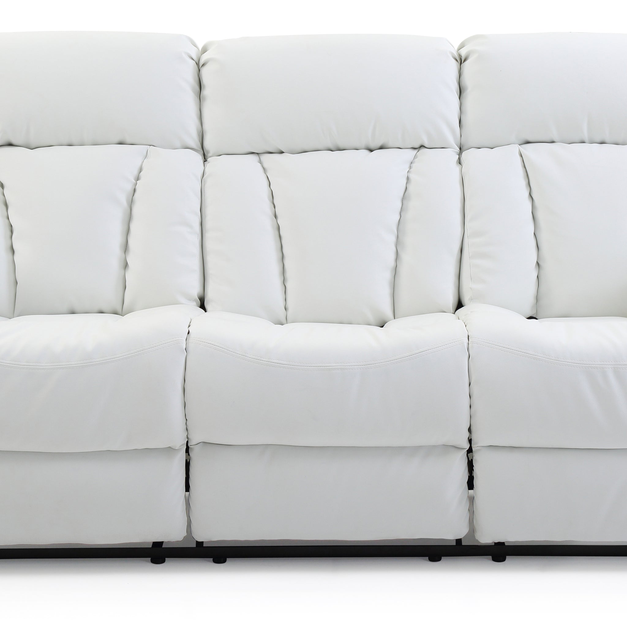 Daria G682 Rs Reclining Sofawhite White Foam Pu