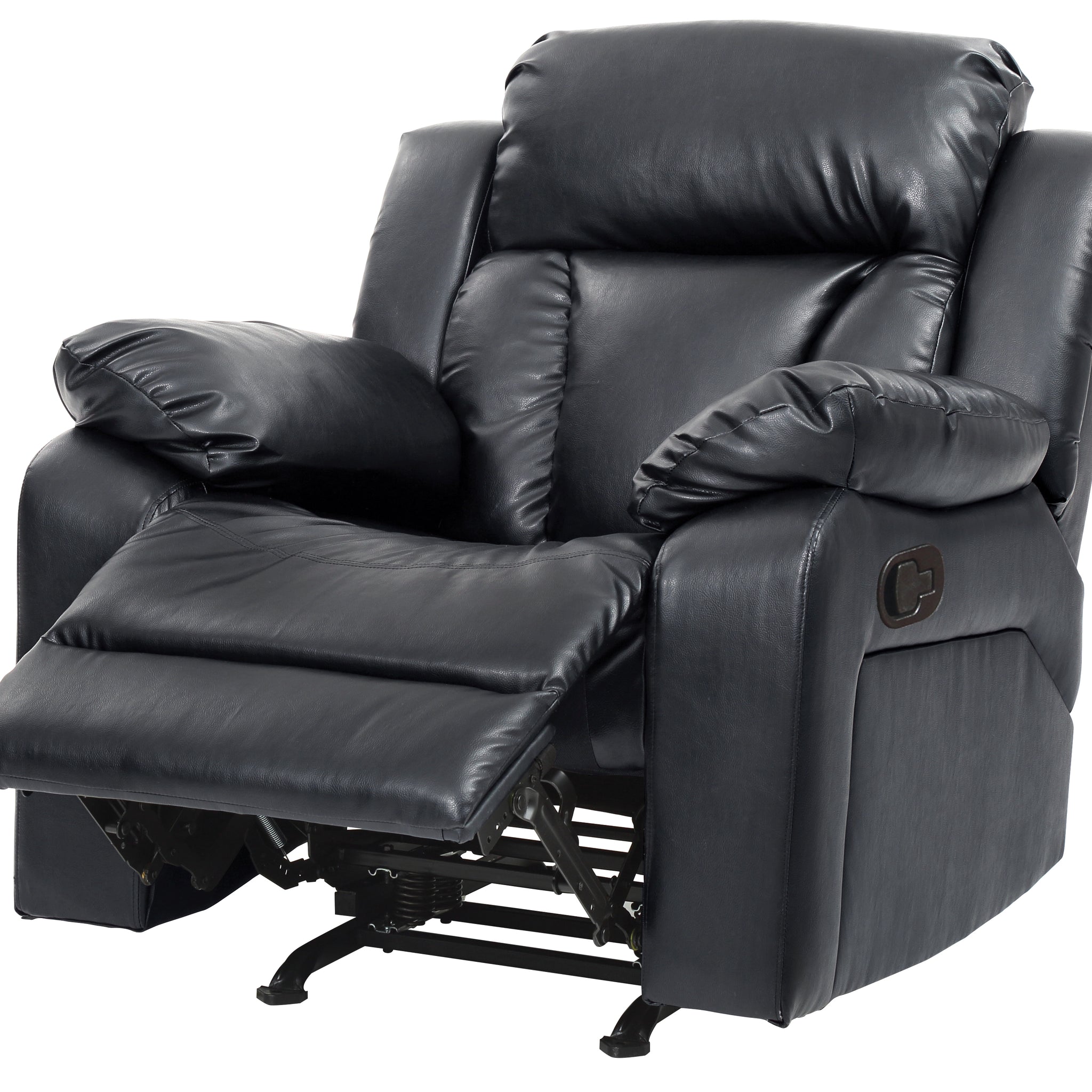 Daria G683 Rc Rocker Reclinerblack Black Foam Pu