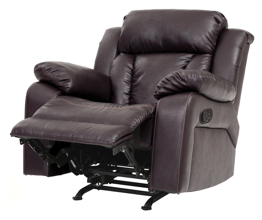 Daria G686 Rc Rocker Reclinerdark Brown Dark Brown Foam Pu