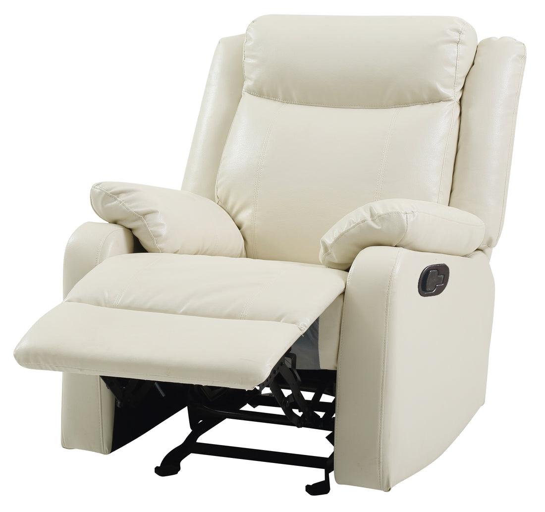 Ward G762A Rc Rocker Reclinerpearl Off White Foam Pu