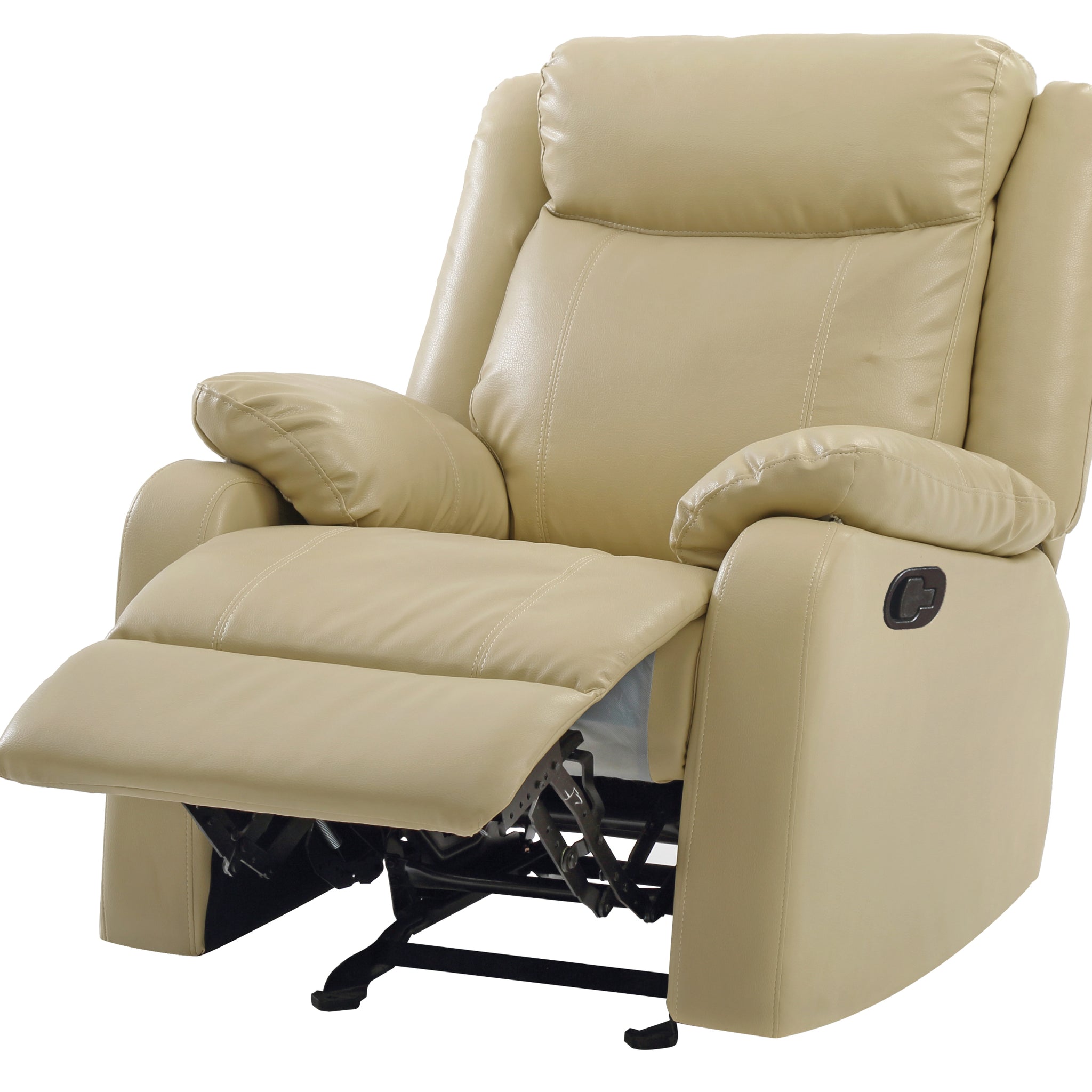 Ward G764A Rc Rocker Reclinerputty Tan Foam Pu