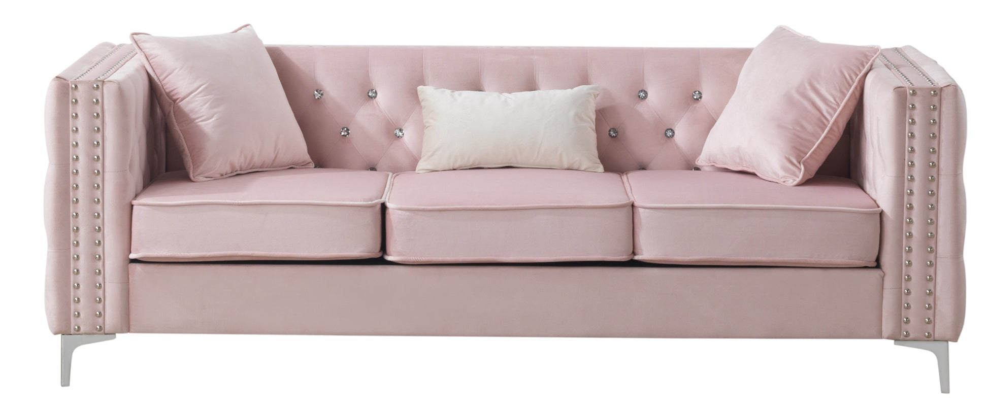 Paige G824A S Sofapink Pink Foam Velvet