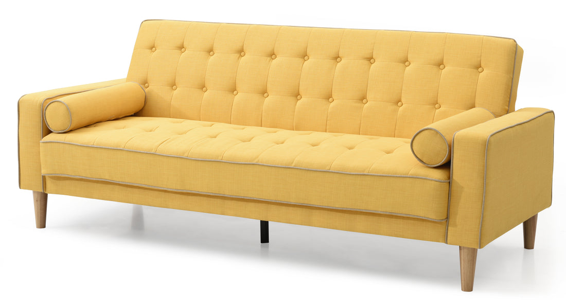 Andrews G834A S Sofa Bedyellow Yellow Foam Fabric