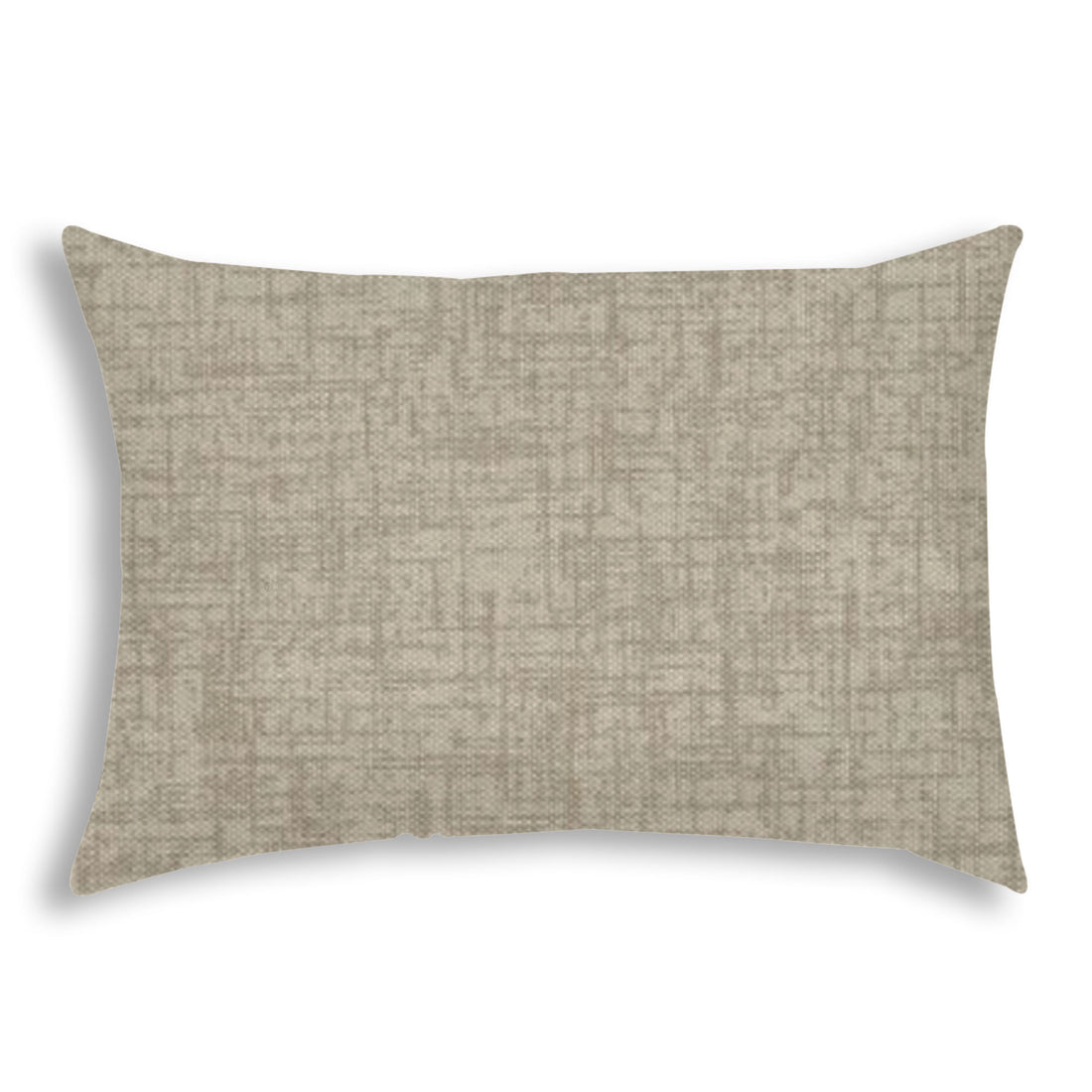 Weave Light Taupe Indoor Outdoor Pillow Sewn Closure Multicolor Polyester