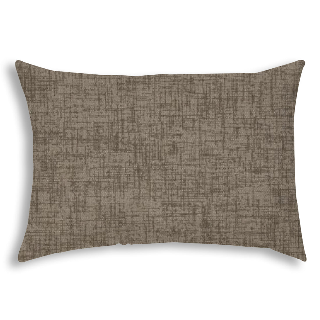 Weave Medium Taupe Indoor Outdoor Pillow Sewn Closure Multicolor Polyester