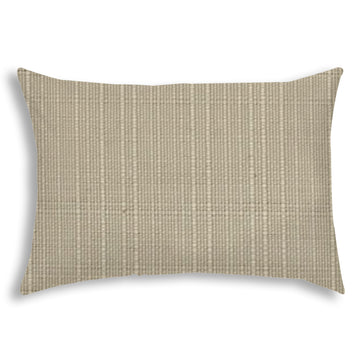 Forma Natural Indoor Outdoor Pillow Sewn Closure Beige Polyester