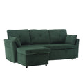 United Modular Sectional Sofa L Shaped Modular Couch With Reversible Chaise Modular Sofa Sectional Couch With Storage Seats Emerald Velvet 4 Seat