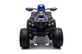 Kids Atv 4 Wheeler, 24V Kids Ride On Toy For Big Kid W Bluetooth, 200W*4Motor,Blue Blue Abs