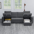 Sectional Sofa With Storage, 96