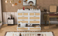 Full Size Murphy Bed With Large Drawers,White Full White Plywood