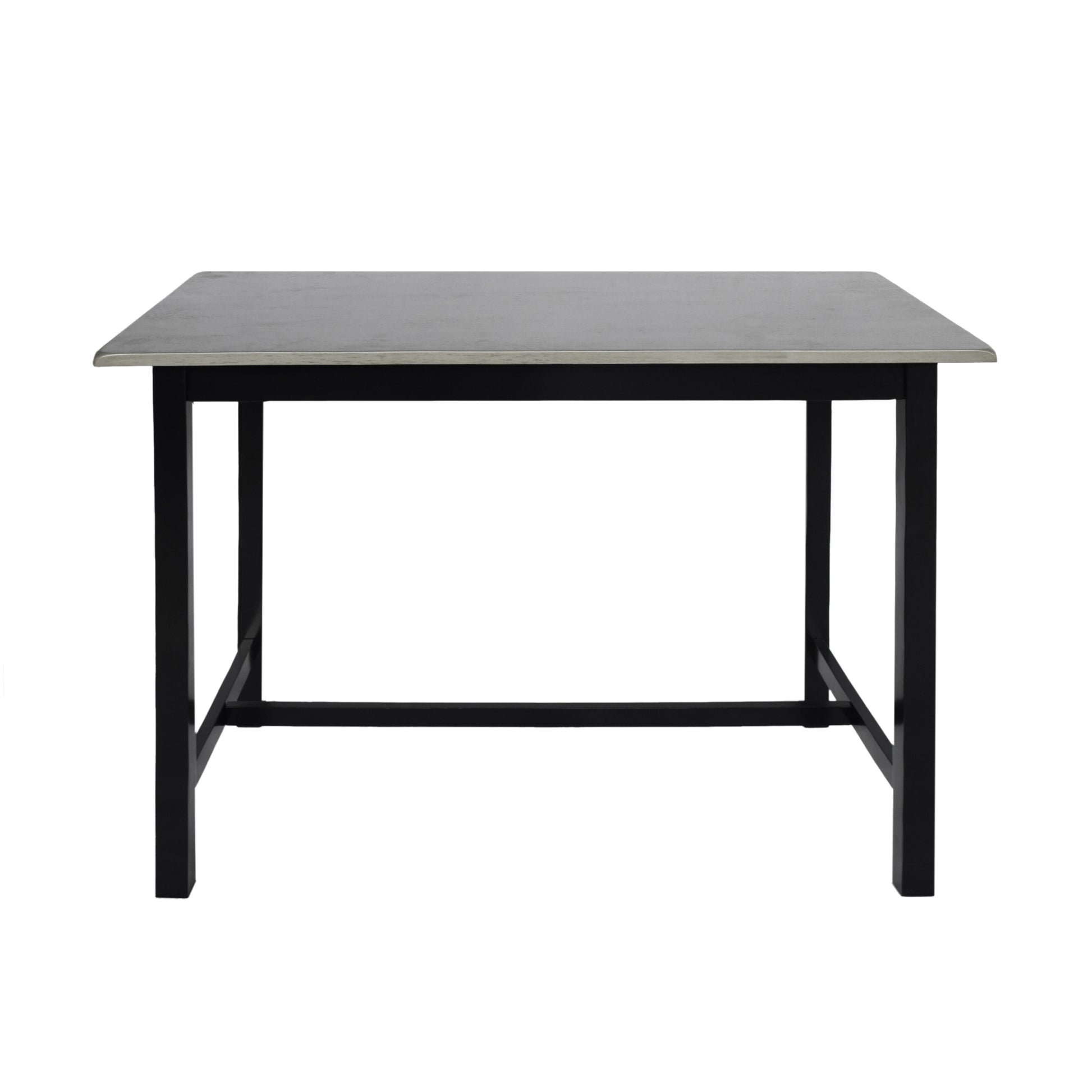 Bar Set Grey Black Rubber Wood