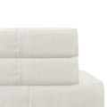 Lanester 4 Piece Deep Pocket California King Size Sheet Set The Urban Port, White White Microfiber