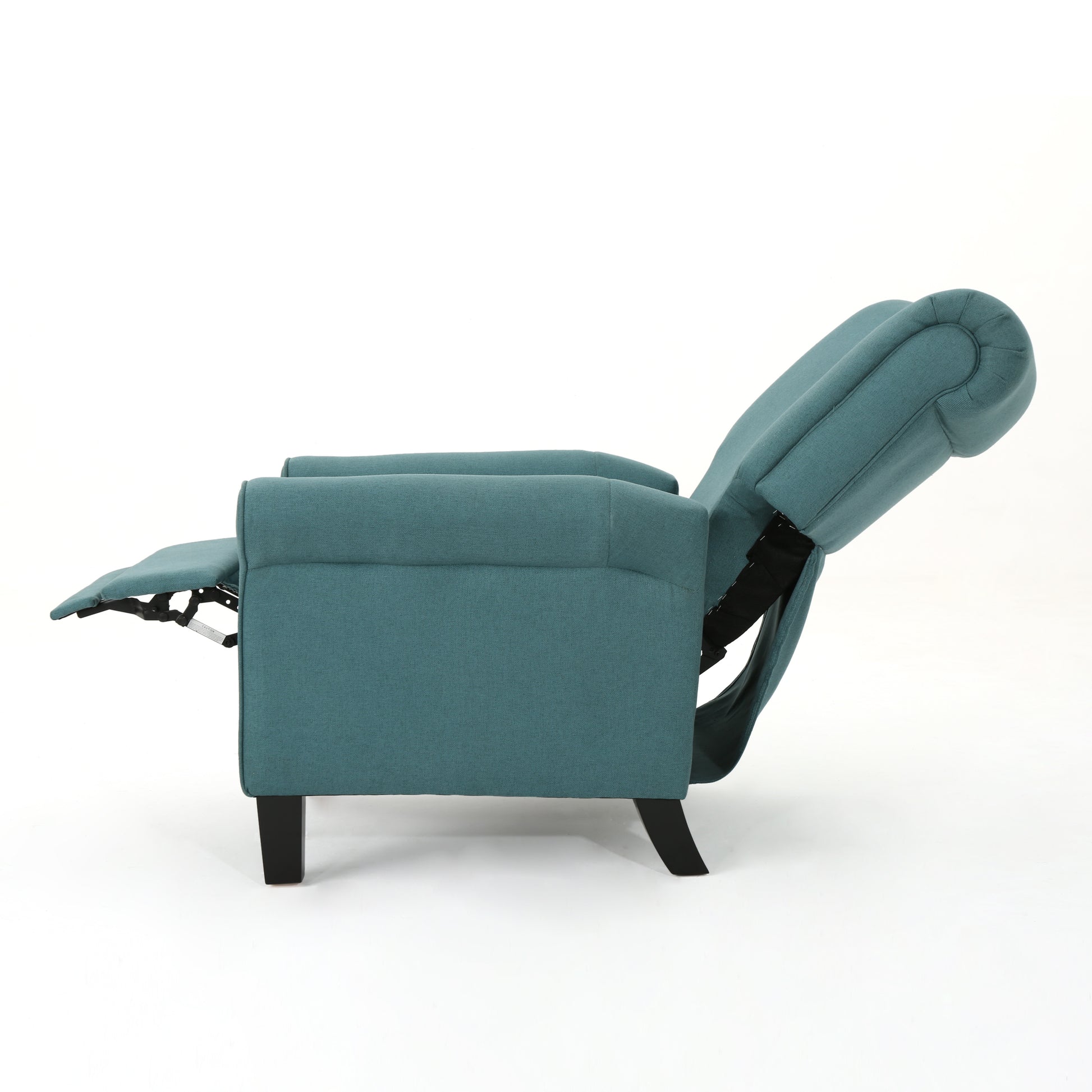 32.83" Wide Manual Standard Recliner Teal Fabric