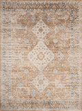 Noble Gc Gen7004 Rust 2 Ft. 7 In. X 7 Ft. 3 In. Area Rug Rust Polyester